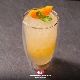 French Peach Citrus Soda