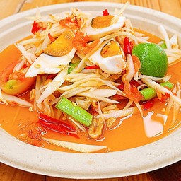 ตำไทยไข่เค็ม