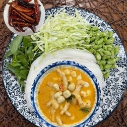 น้ำยาขนมจีน กะทิ ป่า ปู