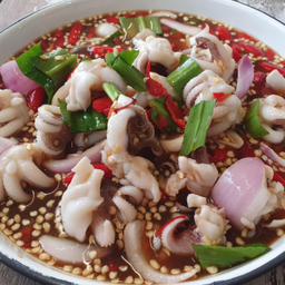 ยำนัวหนวดปลาหมึก