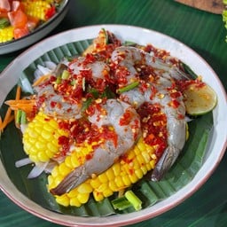 ยำกุ้งสุก