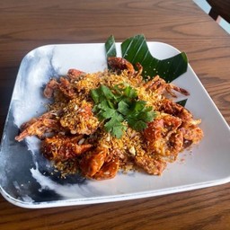 ปูนิ่มทอดกระเทียมพริกไทย