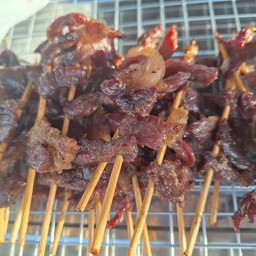 เนื้อหมูแดดเดียวทอด