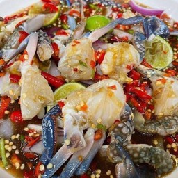 ยำปูม้าสดๆ