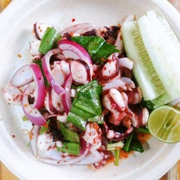 ลาบหนวดหมึก