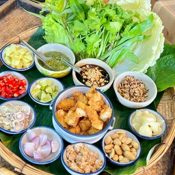 เมี่ยงปลาทอดสมุนไพร