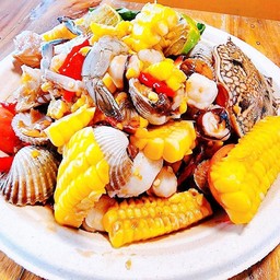 ตำข้าวโพดทะเล