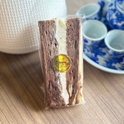 ชิฟฟ่อนหินอ่อนช็อคโกแลต