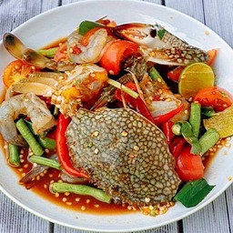 เกาเหลาปูม้า1+กุ้ง5