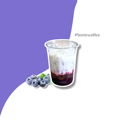 Blueberry Fresh Milk (นมสดบลูเบอร์รี่)