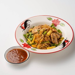 F32 วุ้นเส้นผัดสุกี้แห้ง