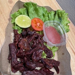 เนื้อแดดเดียวทอด