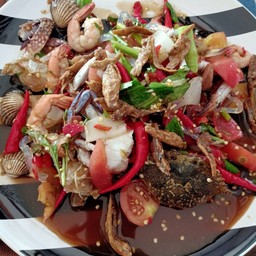ตำทะเลรวม (กุ้งหอยปู)