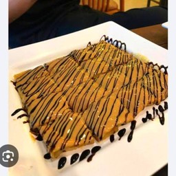 โรตีกล้วย+เนยถั่ว+ช็อคโกแลต