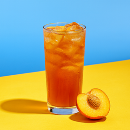 ชาพีชน้ำผึ้ง แก้วใหญ่ (เย็น)