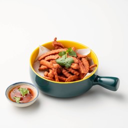 F53 เฟรนช์ฟรายส์ไส้กรอกแดง