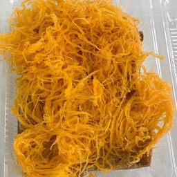 ขนทปังแผ่น เนยถั่ว+ฝอยทอง