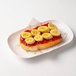 D19 ขนมปังสตอเบอรี่กล้วย