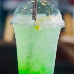 น้ำแอปเปิ้ลเขียว โซดา