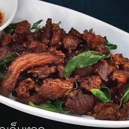 เนื้อเค็มทอด