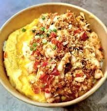 ข้าวไข่ข้นหมูสับคั่วพริกเกลือ