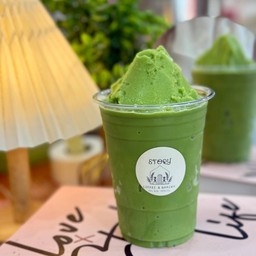 ชาเขียวปั่นเข้มข้น