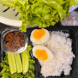 ข้าวคลุกน้ำพริก