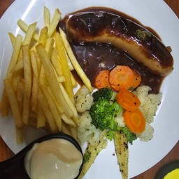 Bratwurstกับ เฟรนไฟร
