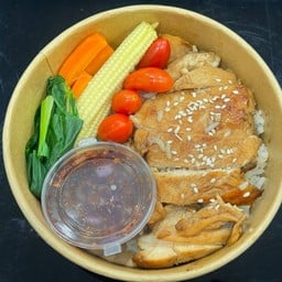 บะหมี่หน้าไก่เทอริยากิ & ข้าวอบไก่น้ำจิ้มเเจ่ว หมู่บ้านเพอเฟคโฮม ถนนโรจนะ