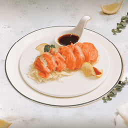 Norwegian Salmon with Ponzu & Truffle Oil