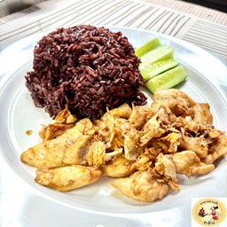 ไก่ชิ้น กระเทียม