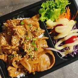 ข้าวหมูสไลด์เทอริยากิ