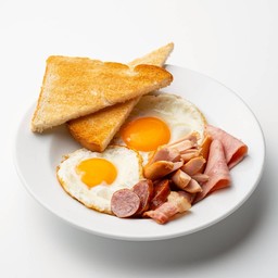 F08 อเมริกัน Breakfast สไตล์โบราณ