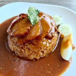 ข้าวหมูแดงล้วน