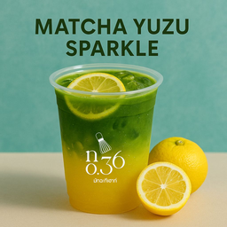 Matcha Yuzu sparkle ゆずスパークル