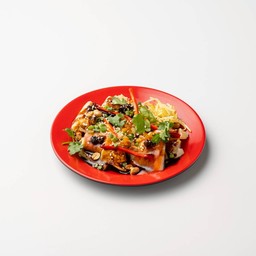 F48 ก๋วยเตี๋ยวหลอดไข่ซอสพริกเสฉวน