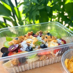 โอเวอร์ไนท์โอ๊ตกรีกโยเกิร์ต (Overnight Oats greek yogurt)