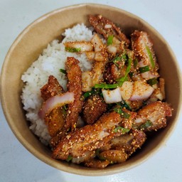 ข้าวยำไก่แซ่บ