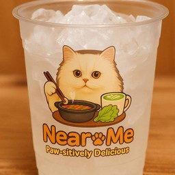 น้ำแข็งหลอดเล็ก แก้ว 20 ออนซ์