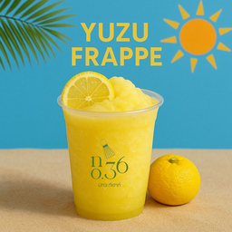 Yuzu frappe (ปั่น)