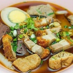 ผัดไทย (โบราณทรงเครื่องไข่เป็ด) ผัดไทย