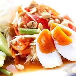 ตำไทยไข่เค็ม