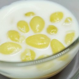 GK+M แปะก๊วยนมสด