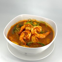 แกงส้มชะอมไข่กุ้ง