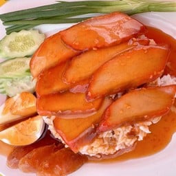 เฮียต๊ะ ข้าวมันไก่ตอน ร้านเด็ด บางบัวทอง