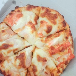 พิซซาฮาฟ(ปูอัดและแฮม)