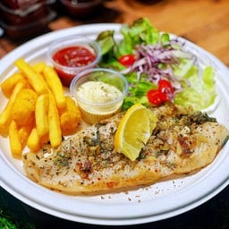 สเต็กปลาดอรรี่ย่าง