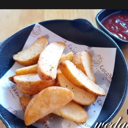 เวดจ์ฟราย มันทอด Wedge Potato 웨지 감자