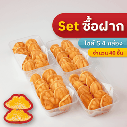 เซ็ตซื้อฝาก (Size S x4) กล่องกลับบ้าน