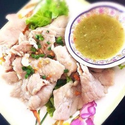หมูหมักนุ่มลวกจิ้ม